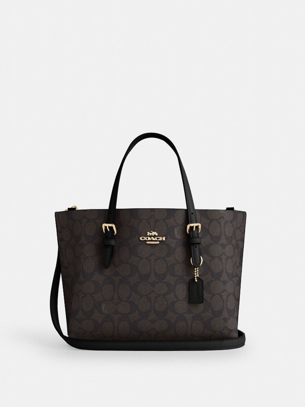 Coach Outlet Mollie Tote Bag 25 In Signature Canvas